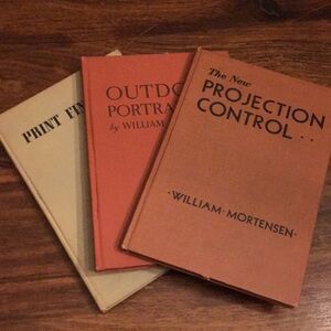 William Mortensen 3 Vintage Art Photography Hardcover Books 40s 1940s